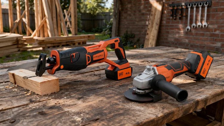 Angle Grinder and Reciprocating Saw