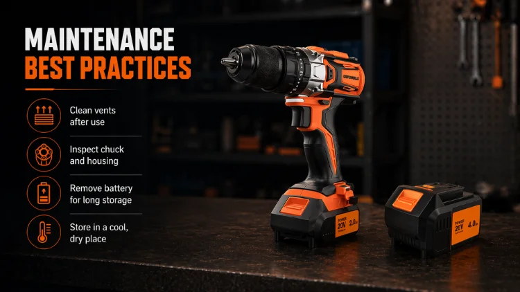 Maintenance of Cordless Power Tools
