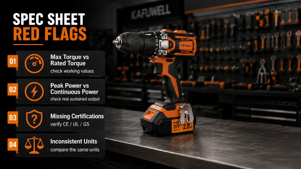 Kafuwell cordless drill